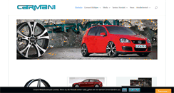 Desktop Screenshot of carmani.de